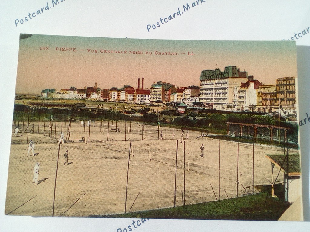 /France/Dieppe/FR_place_19xx_Dieppe. VUE GENERALE PRISE DU CHATEAU color.jpg